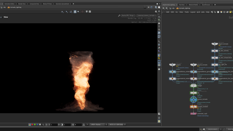 图片[2]-火焰龙卷风-houdiniUE