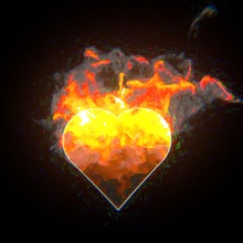 动漫风格火焰-houdiniUE