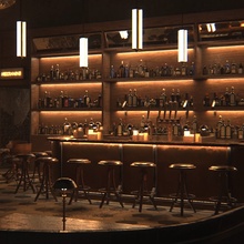 酒吧场景-houdiniUE