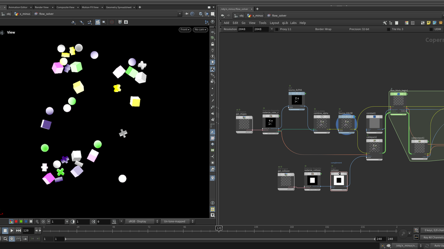 图片[3]-运动图形 流动立方体-houdiniUE
