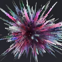 五彩烟花 爆炸-houdiniUE