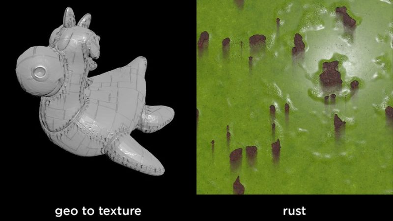 COPs的超级纹理-houdiniUE