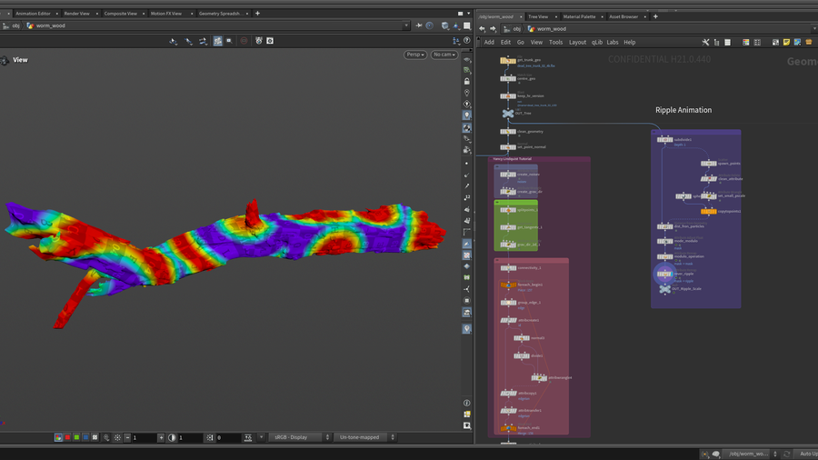 图片[4]-树干 木蠹虫-houdiniUE