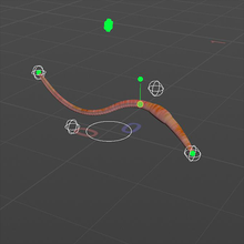 蚯蚓 绑定-houdiniUE