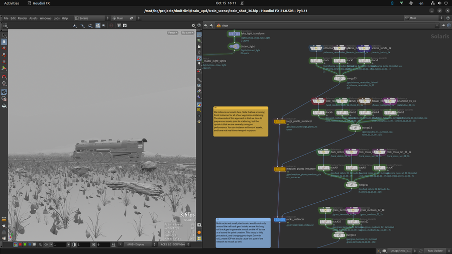 图片[2]-火车绑定与合成场景-houdiniUE