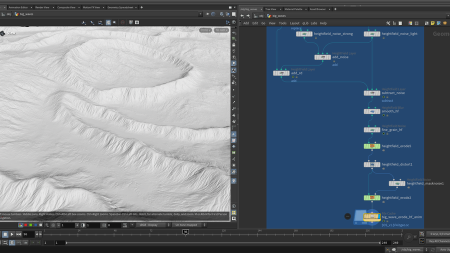 图片[4]-地形景观 高度场-houdiniUE