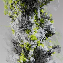 运动图形 流动轨迹-houdiniUE