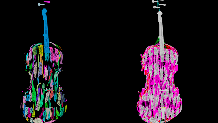 图片[3]-慢动作 小提琴破碎毁灭效果-houdiniUE