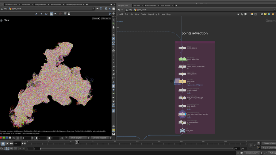 图片[2]-动态图形 Pyro 轨迹曲线-houdiniUE