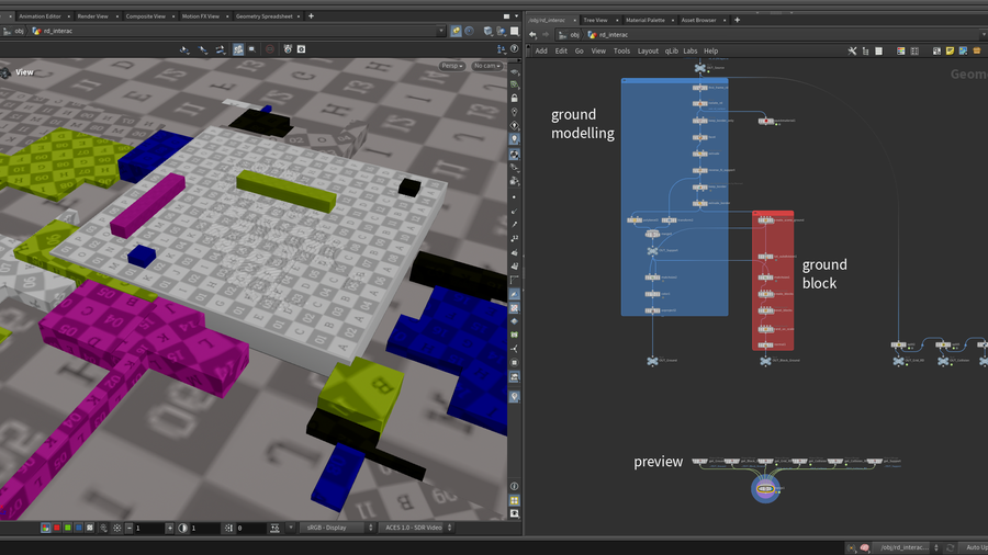 图片[5]-运动图形 反应碰撞-houdiniUE