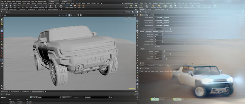 自动生成逼真的灰尘模拟 AutoDust-houdiniUE