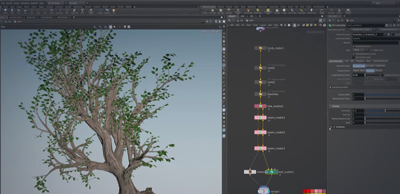 图片[2]-简易植物工具Simple Tree Tools-houdiniUE
